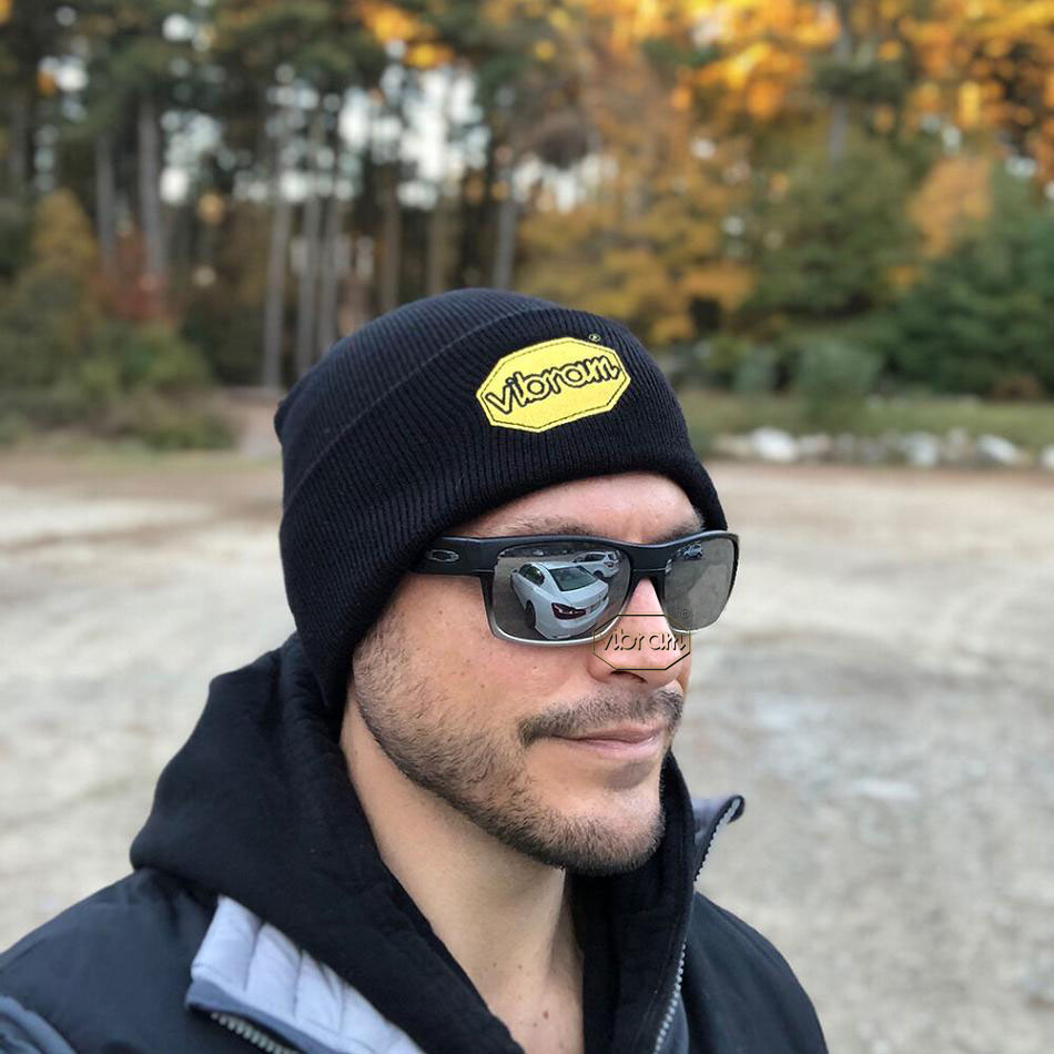 Men's Vibram Beanie Hats Black | US_T74