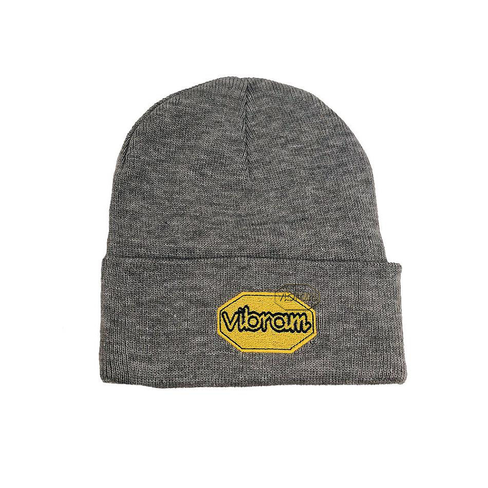 Men\'s Vibram Beanie Hats Grey | US_R73