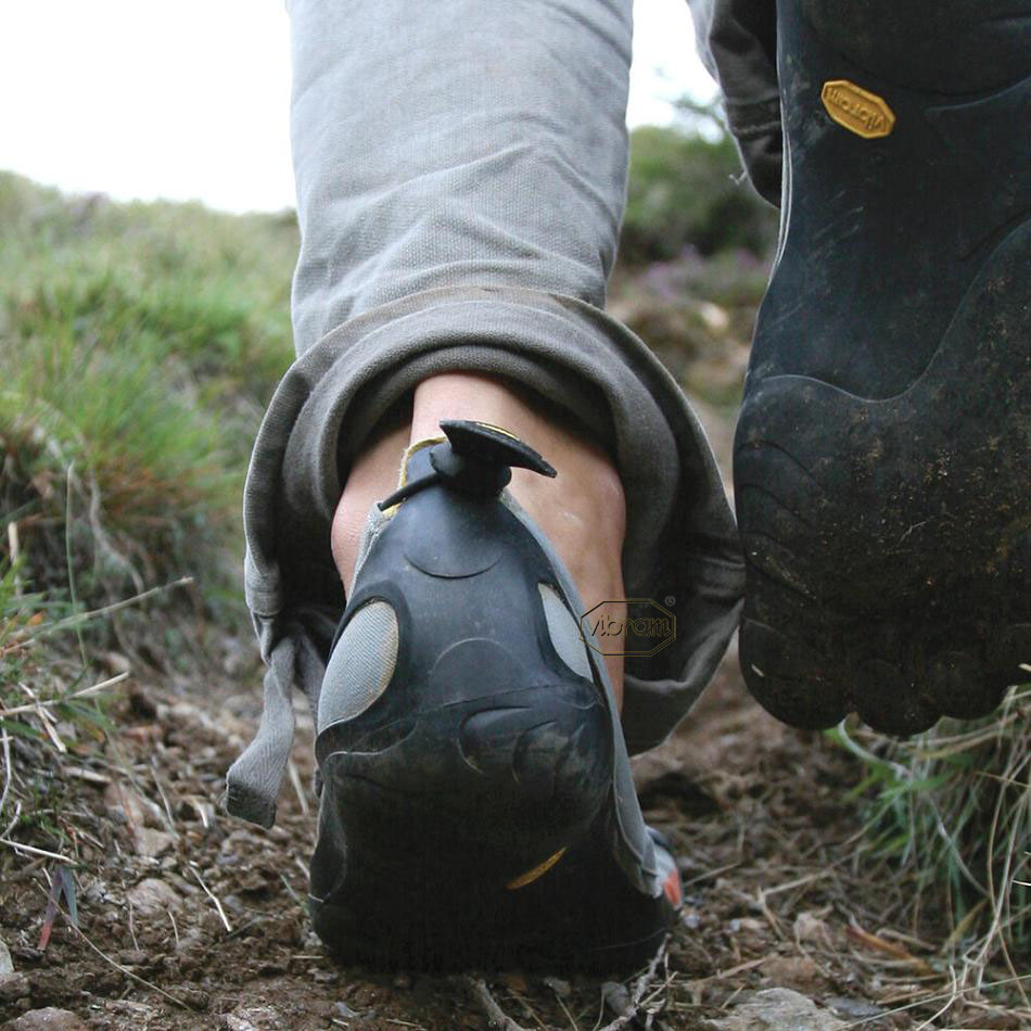 Men's Vibram Classic Casual shoes Black | US_X85