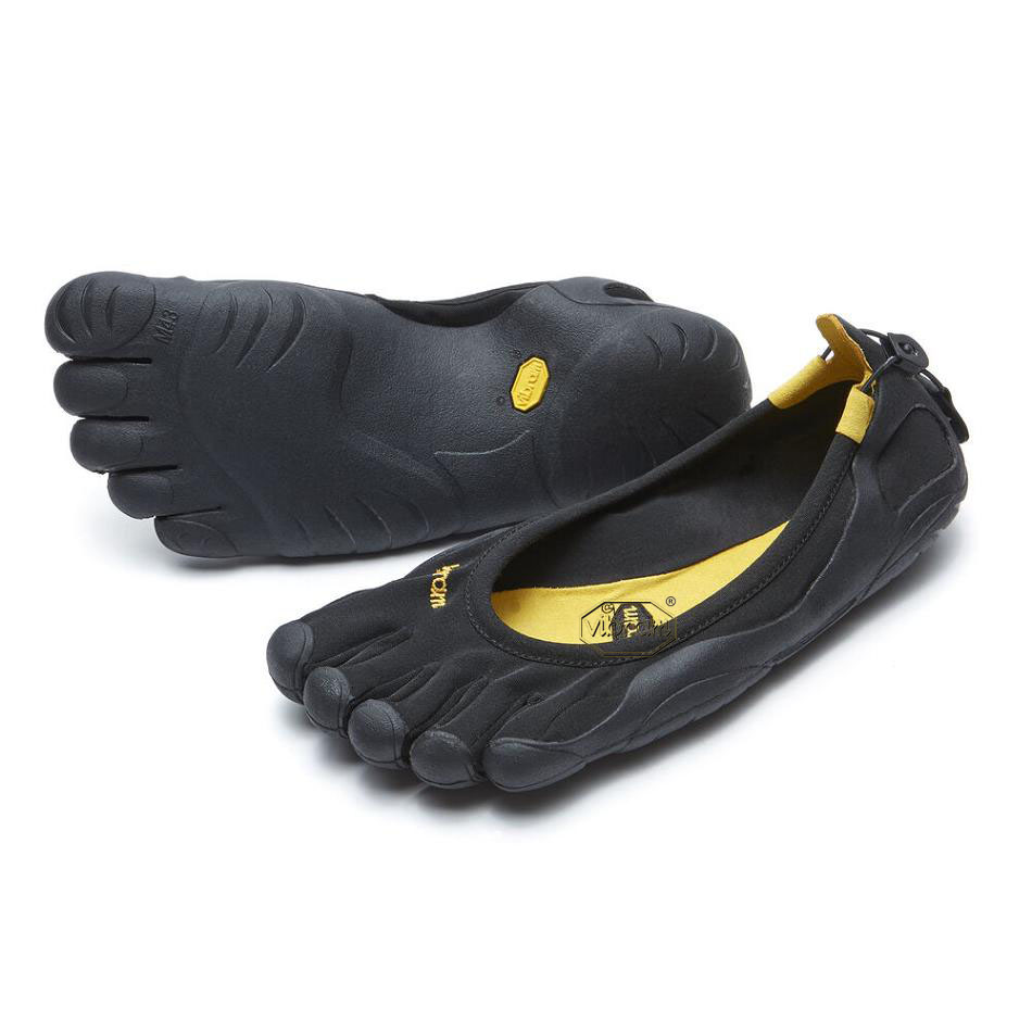 Men\'s Vibram Classic Casual shoes Black | US_X85