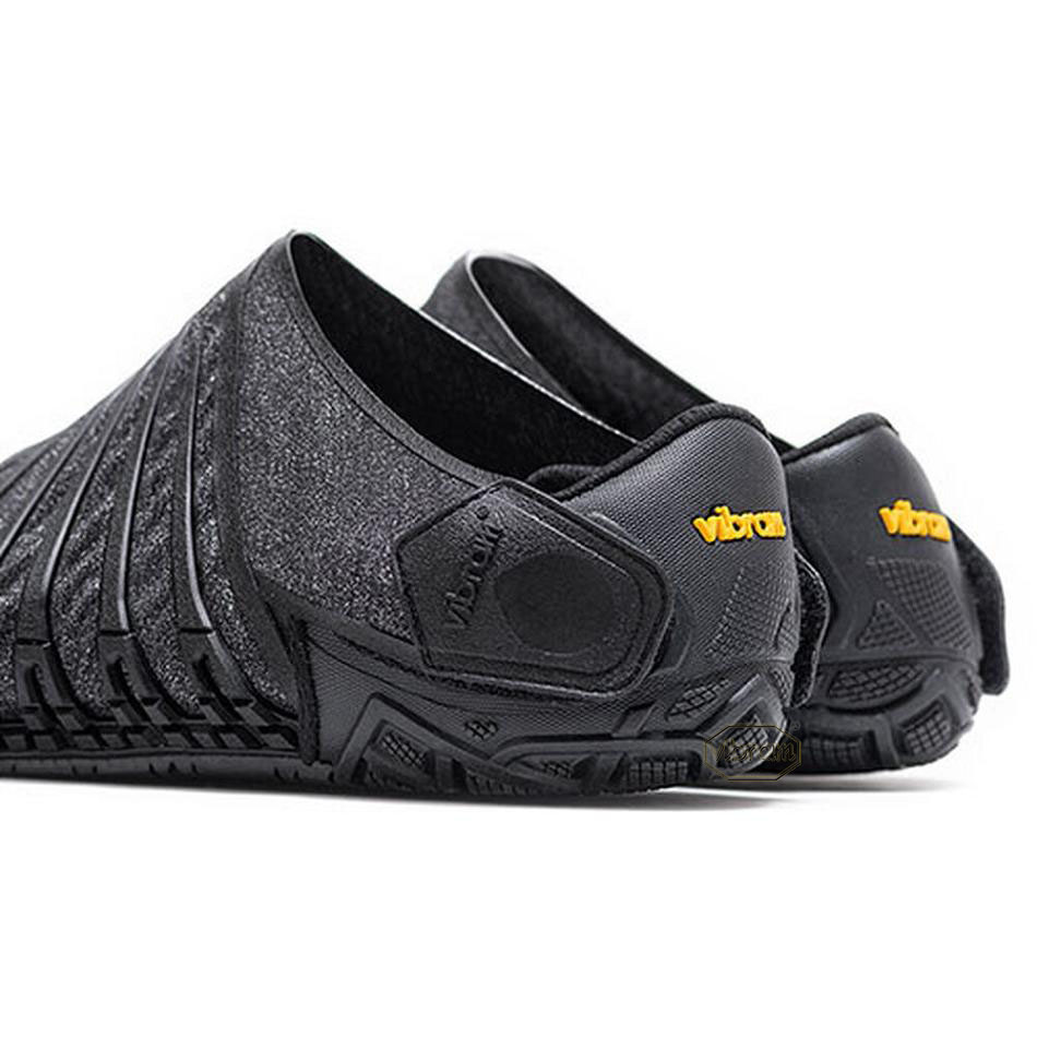 Men's Vibram Furoshiki EcoFree Shoes Black | US_X13