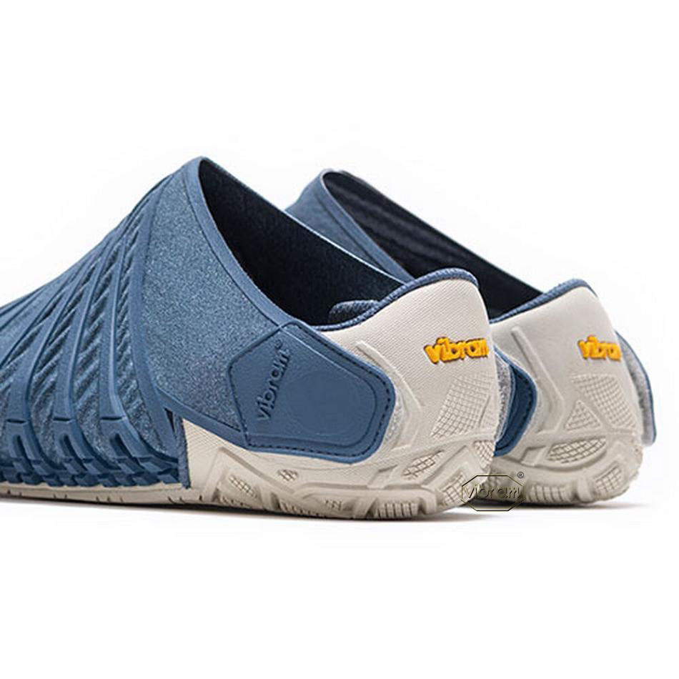 Men's Vibram Furoshiki EcoFree Shoes Blue | US_L11