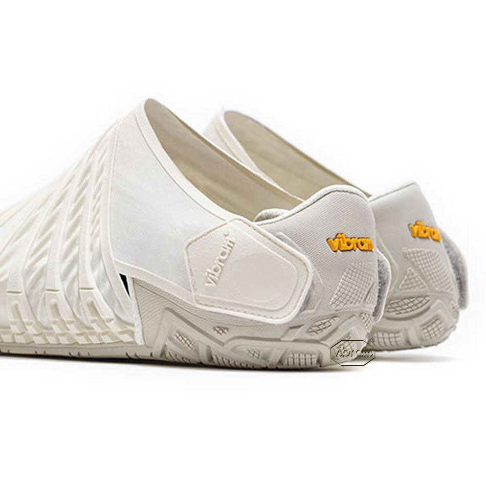 Men's Vibram Furoshiki EcoFree Shoes White | US_J09