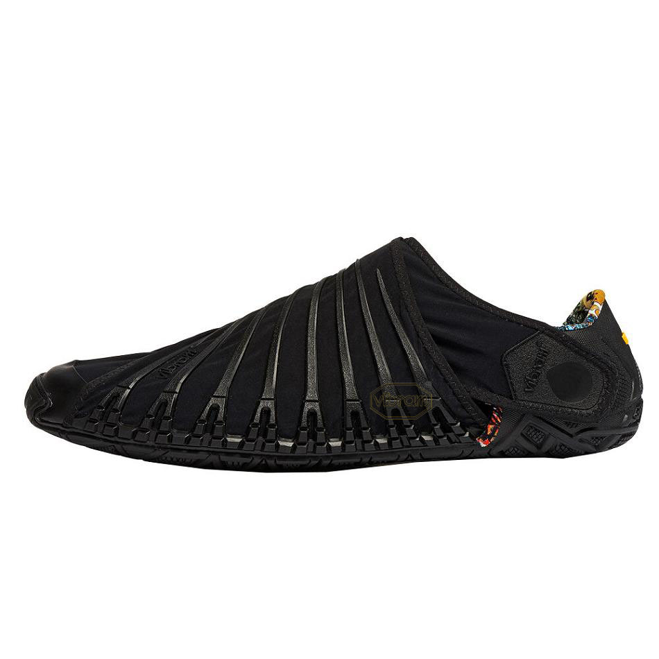 Men's Vibram Furoshiki Shoes Black | US_C14