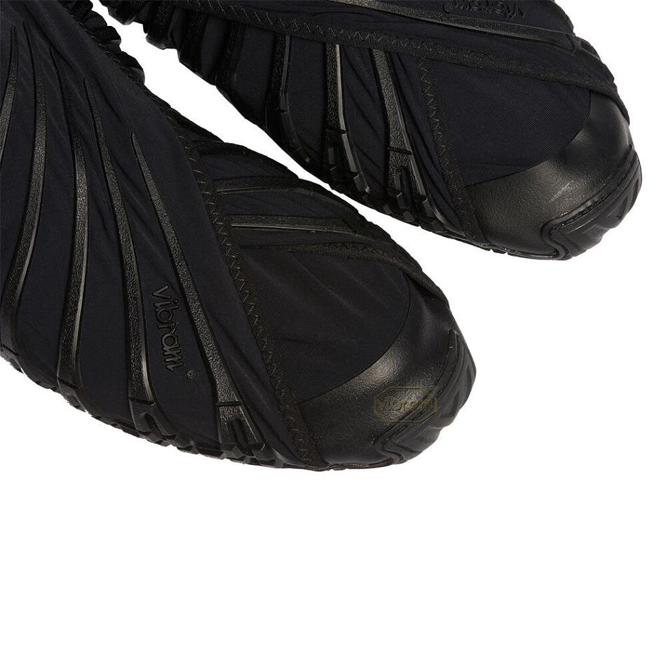 Men's Vibram Furoshiki Shoes Black | US_C14