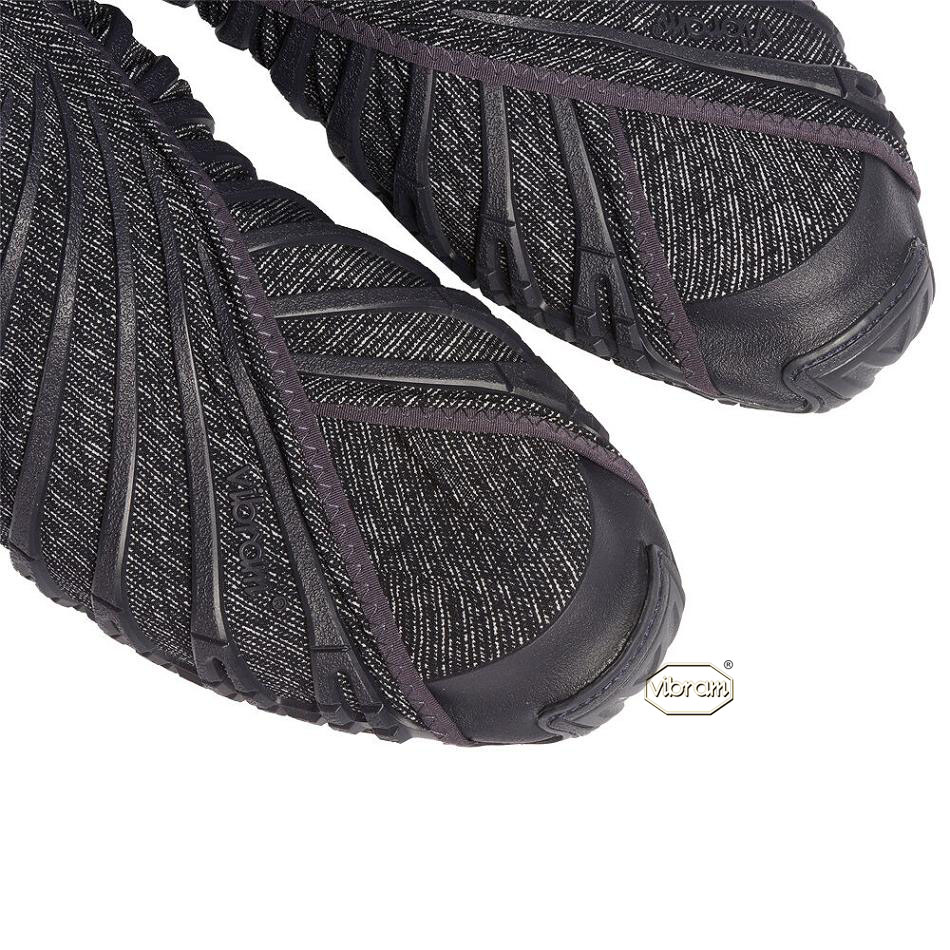 Men's Vibram Furoshiki Shoes Dark Grey | US_B16