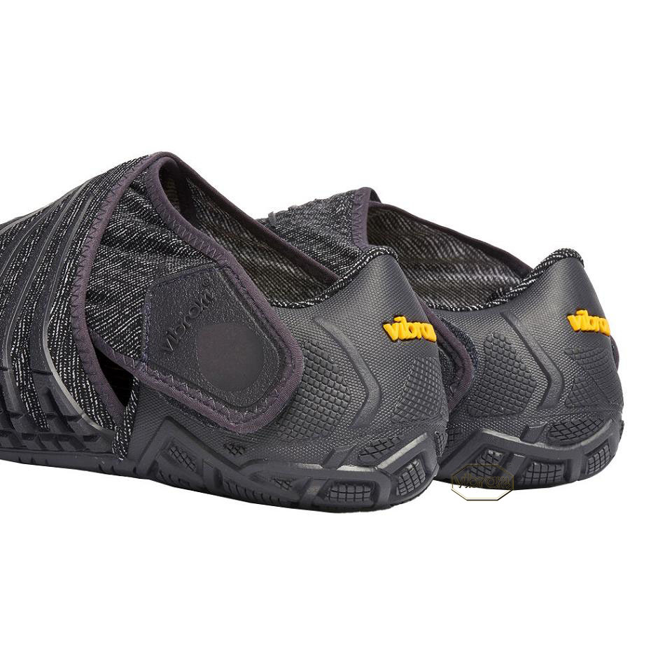 Men's Vibram Furoshiki Shoes Dark Grey | US_B16