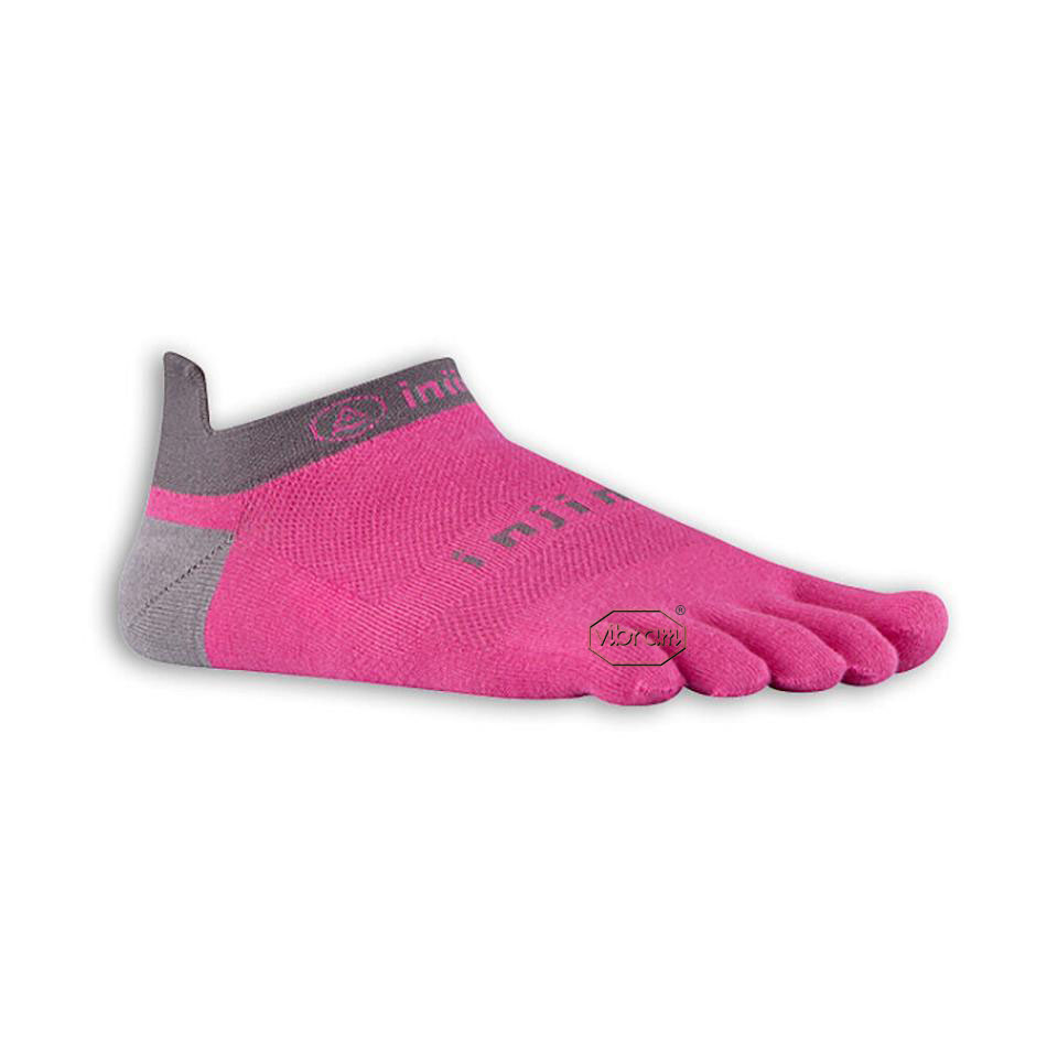 Men\'s Vibram Injinji No-Show Socks Pink | US_F81