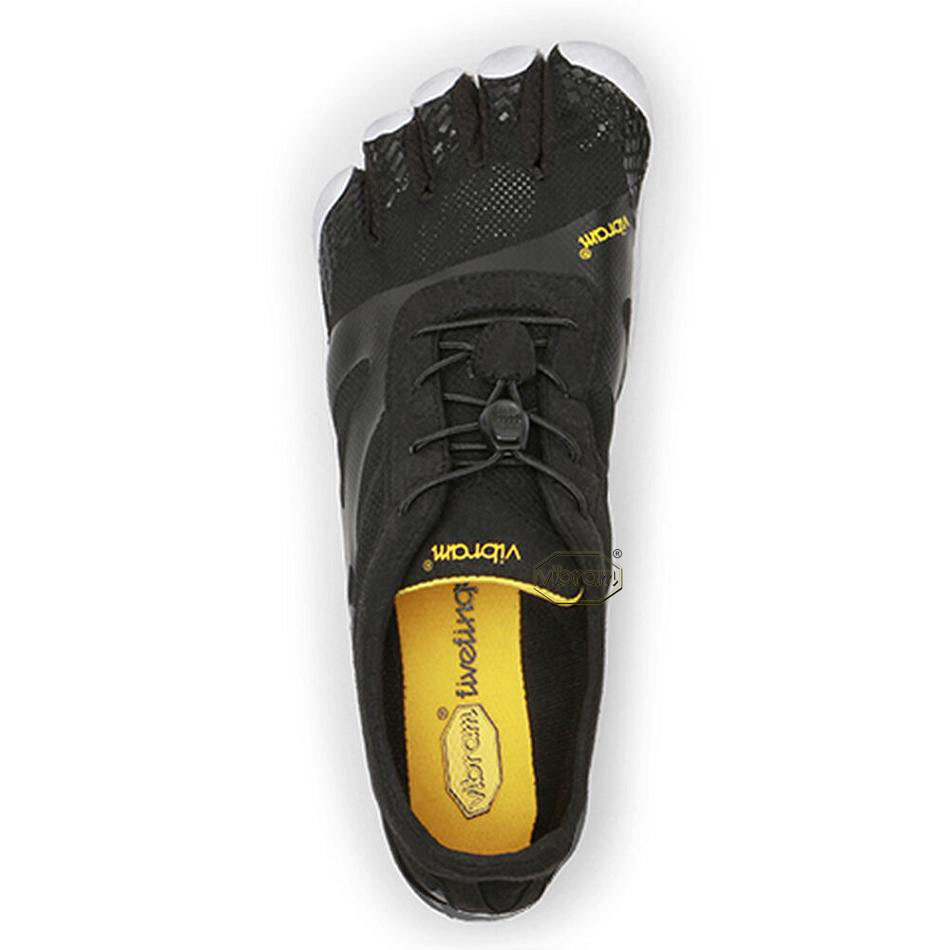 Men's Vibram KSO EVO Training Shoes Black / White | US_C62