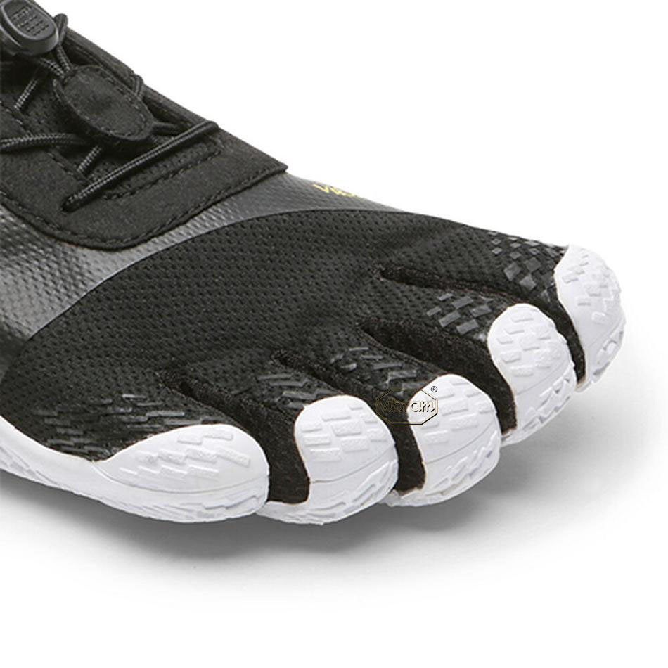 Men's Vibram KSO EVO Training Shoes Black / White | US_C62