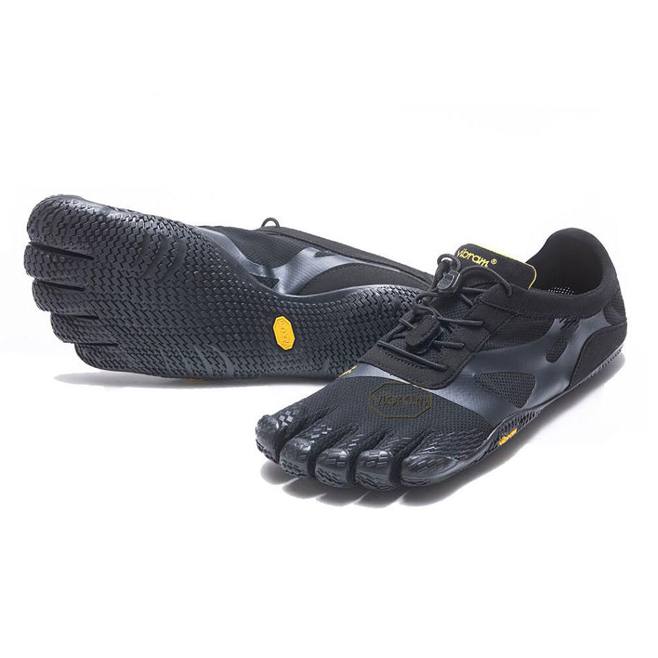 Men\'s Vibram KSO EVO Training Shoes Black | US_M66