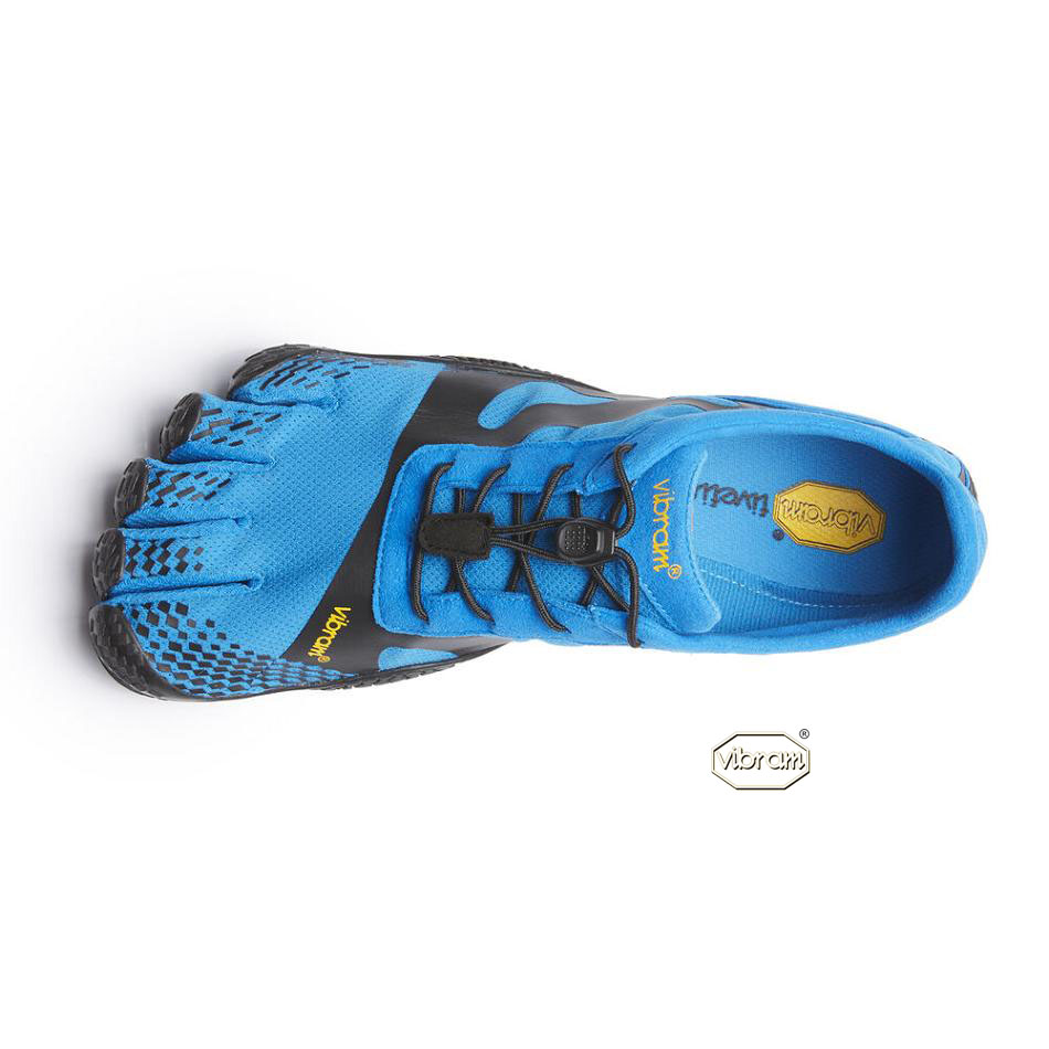 Men's Vibram KSO EVO Training Shoes Blue / Black | US_K58