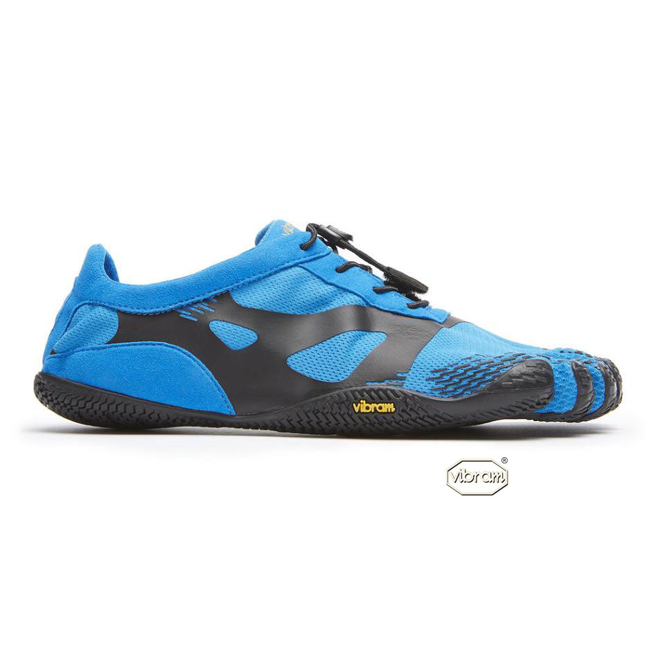 Men's Vibram KSO EVO Training Shoes Blue / Black | US_K58