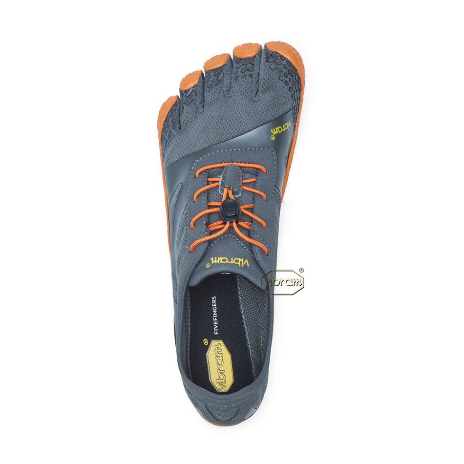 Men's Vibram KSO EVO Training Shoes Grey / Orange | US_Z60