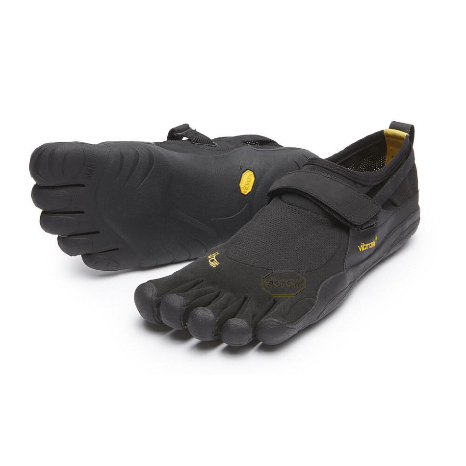 Men\'s Vibram KSO Training Shoes Black | US_J57