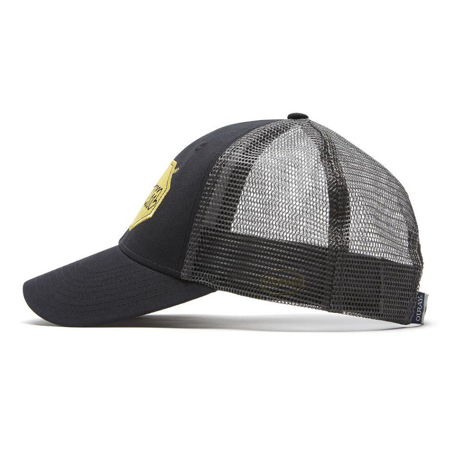 Men's Vibram Trucker Two-Tone Hats Black | US_Y75