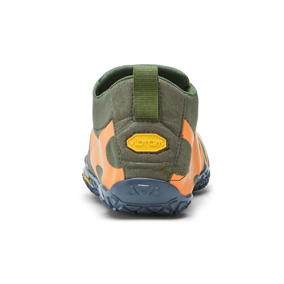 Men's Vibram V-Alpha Hiking Shoes Orange / Grey | US_G04