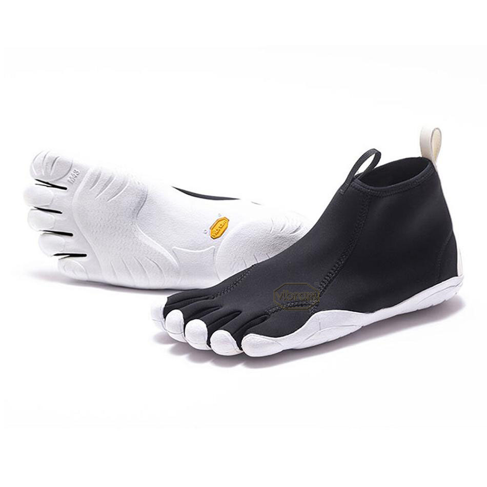 Men\'s Vibram V-NEOP Casual shoes Black / White | US_V87