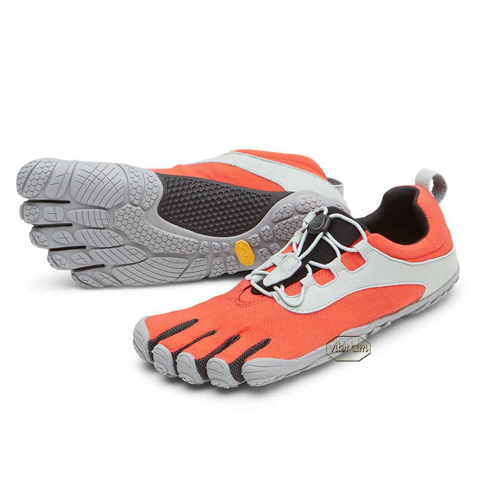 Men\'s Vibram V-Run Retro Training Shoes Red / Black / Grey | US_N41