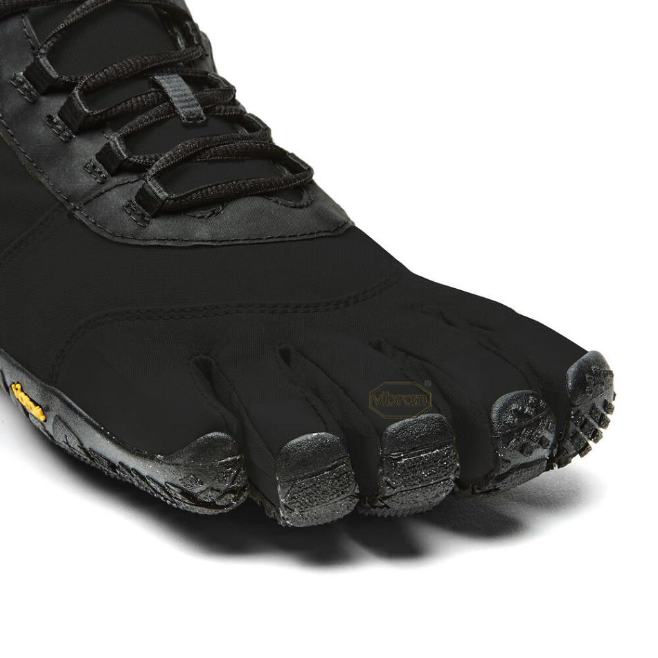 Men's Vibram V-Trek Insulated Casual shoes Black | US_G79