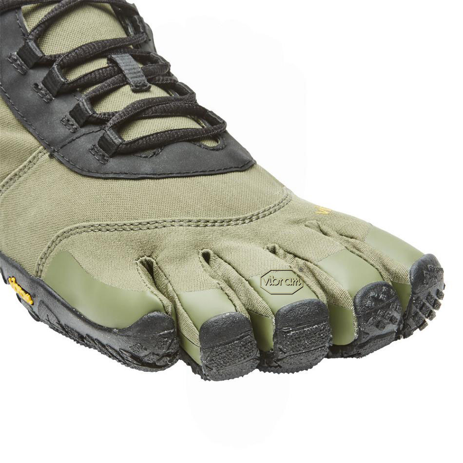 Men's Vibram V-Trek Insulated Casual shoes Black | US_H80