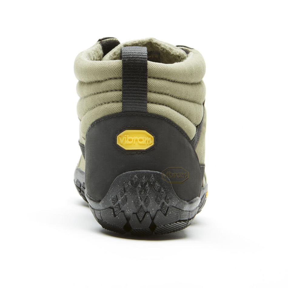 Men's Vibram V-Trek Insulated Casual shoes Black | US_H80