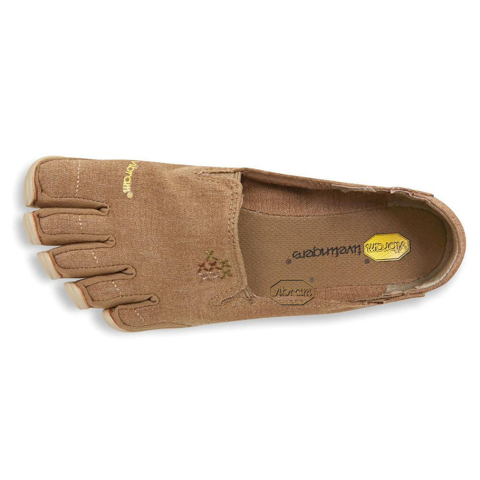 Women's Vibram CVT-Hemp Casual shoes Khaki | US_V42