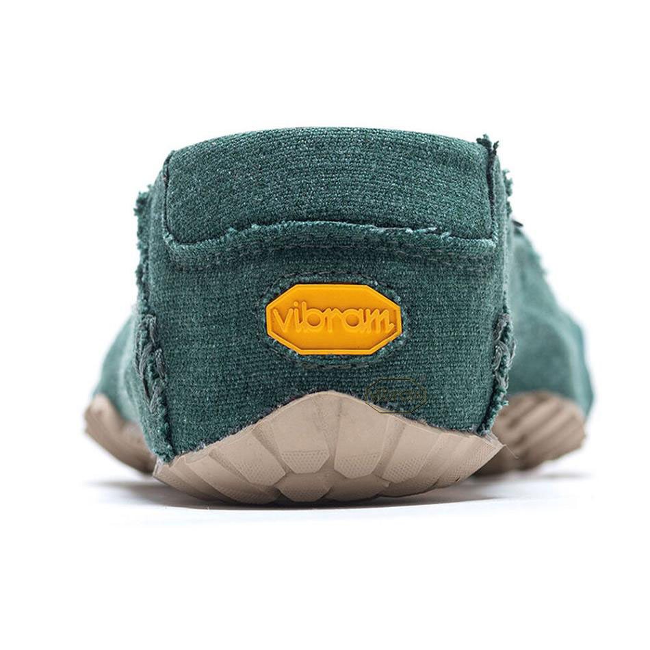 Women's Vibram CVT LB Casual shoes Green / Beige | US_Q46