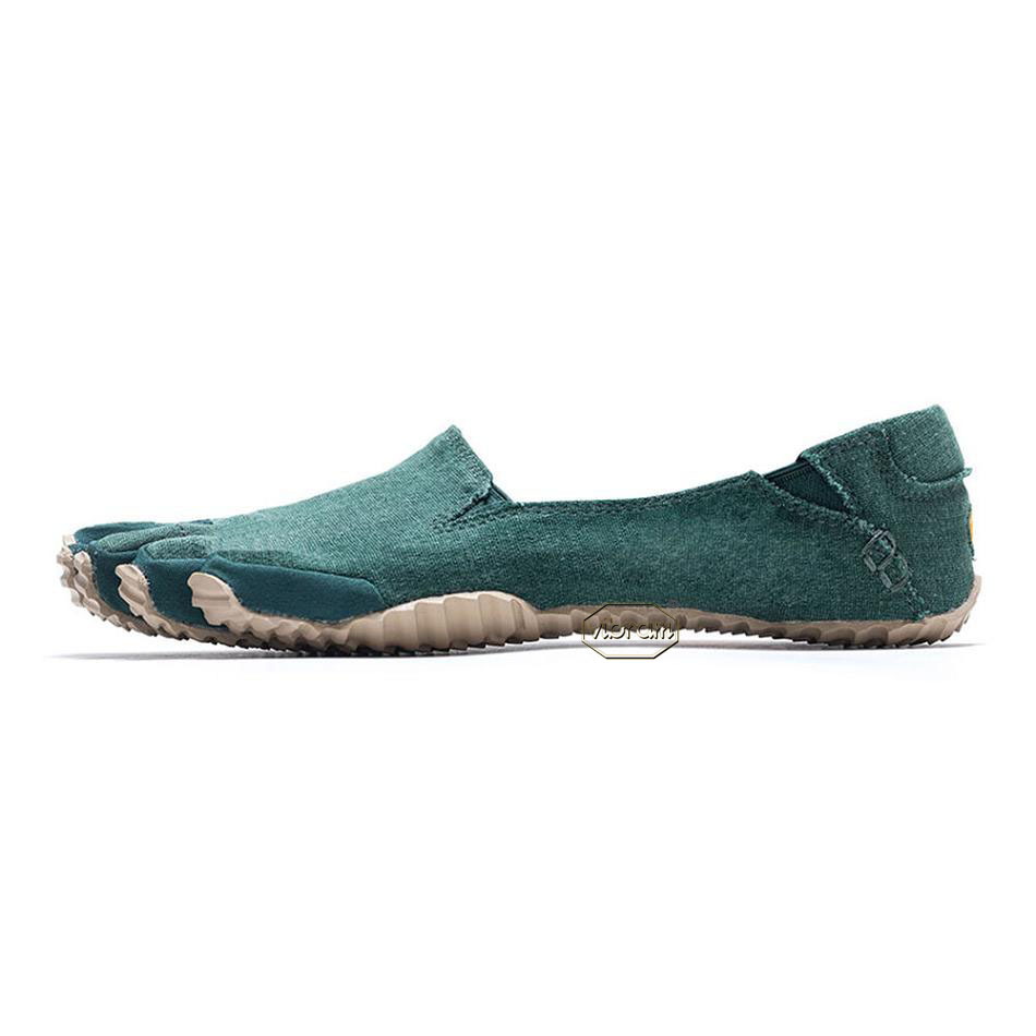 Women's Vibram CVT LB Casual shoes Green / Beige | US_Q46