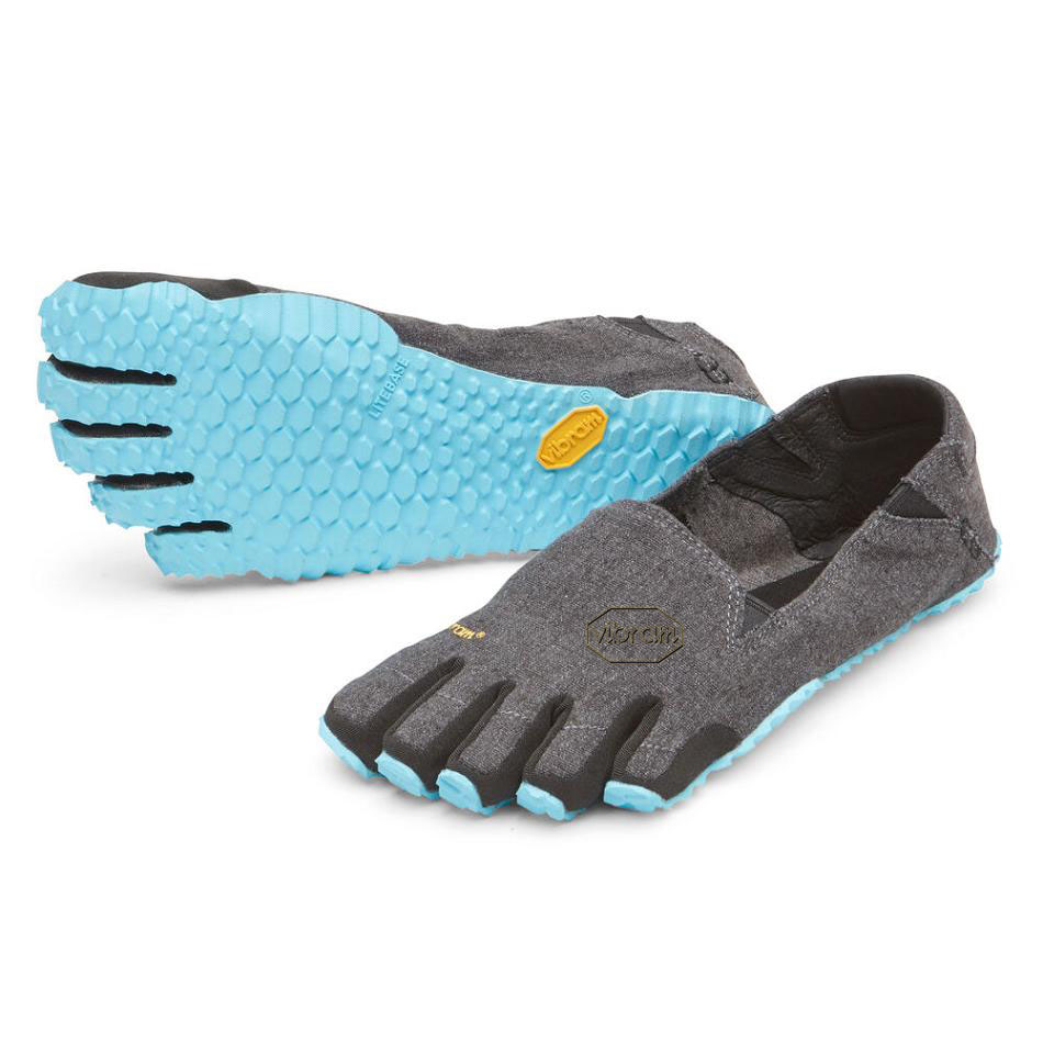 Women\'s Vibram CVT LB Casual shoes Grey / Light Blue | US_E48