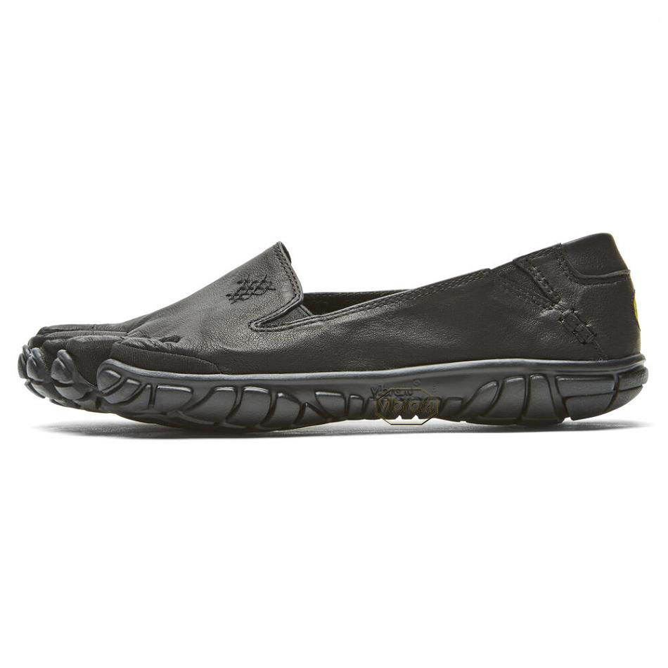 Women's Vibram CVT-Leather Casual shoes Black | US_B43