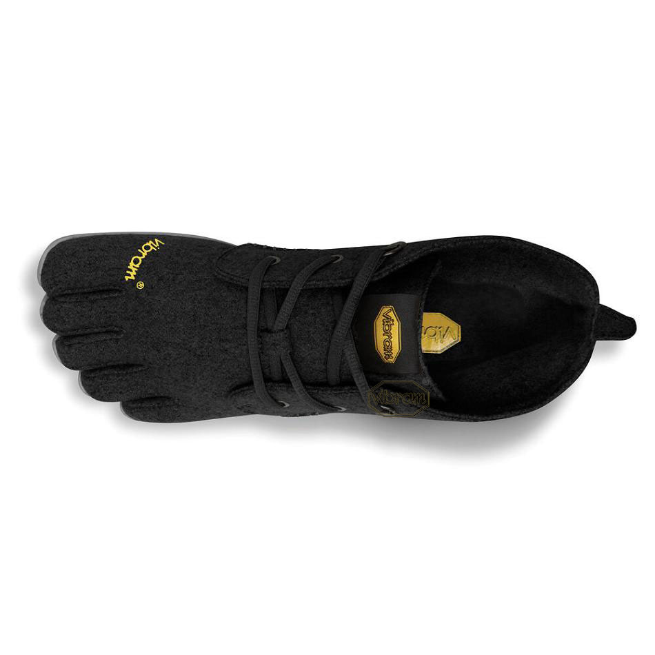 Women's Vibram CVT-Wool Casual shoes Black / Grey | US_P29