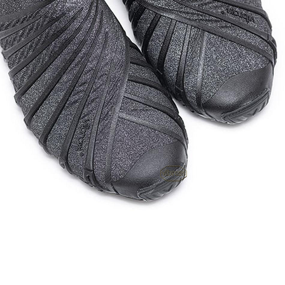 Women's Vibram Furoshiki EcoFree Shoes Black | US_N47