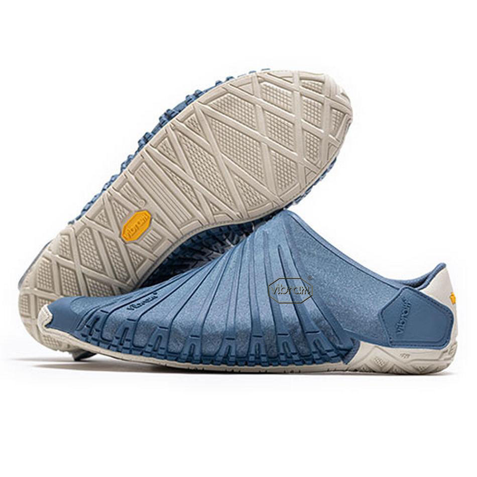 Women\'s Vibram Furoshiki EcoFree Shoes Blue | US_V45