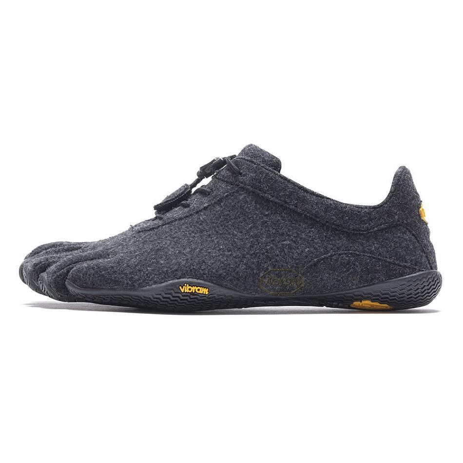 Women's Vibram KSO ECO Wool Casual shoes Grey / Black | US_Y51