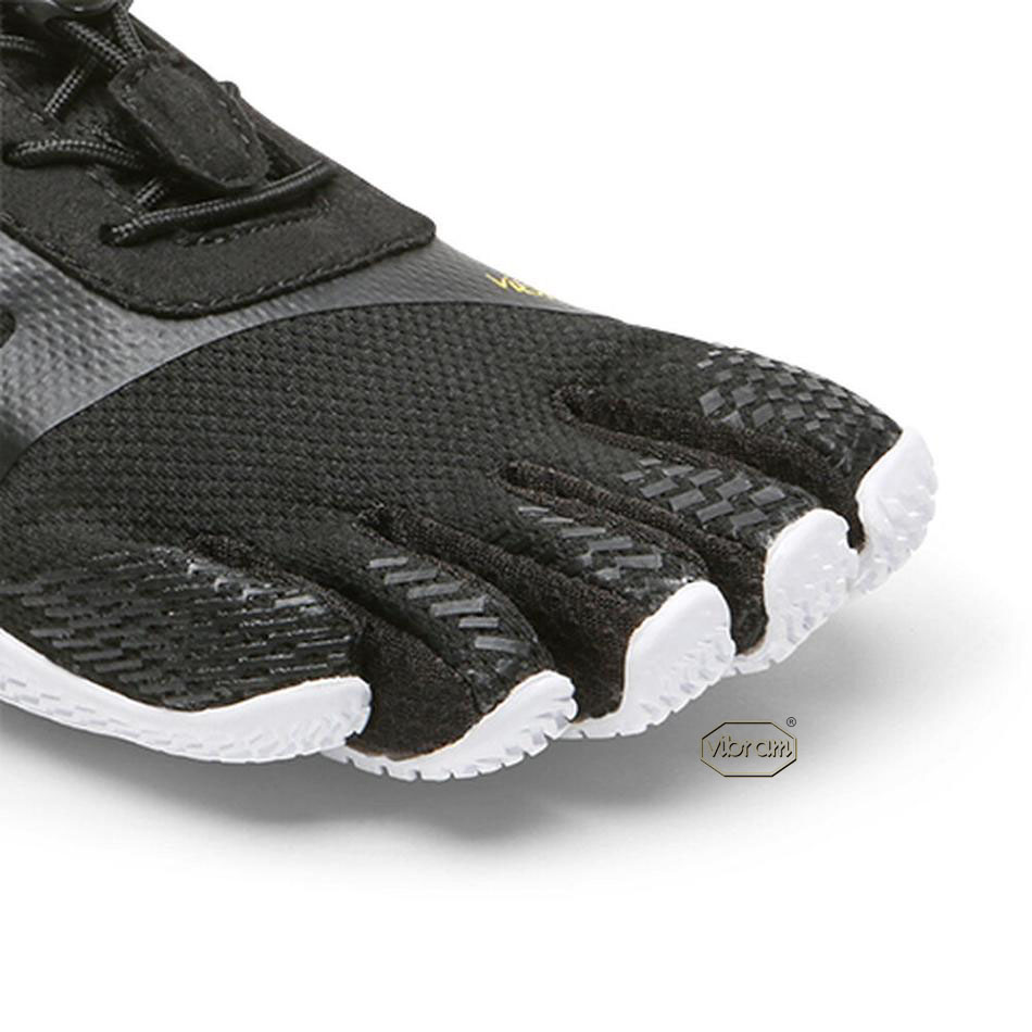 Women's Vibram KSO EVO Training Shoes Black / White | US_J12