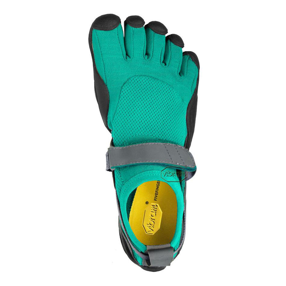 Women's Vibram KSO Training Shoes Blue / Green | US_Z90