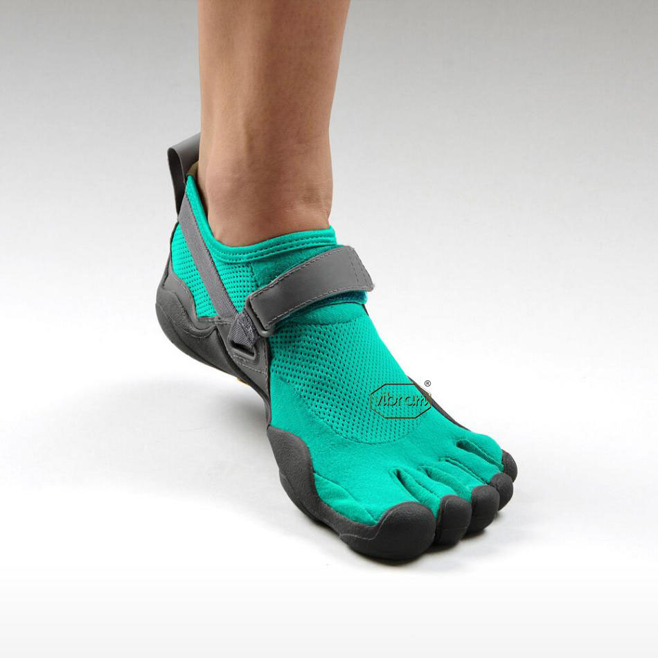 Women's Vibram KSO Training Shoes Blue / Green | US_Z90