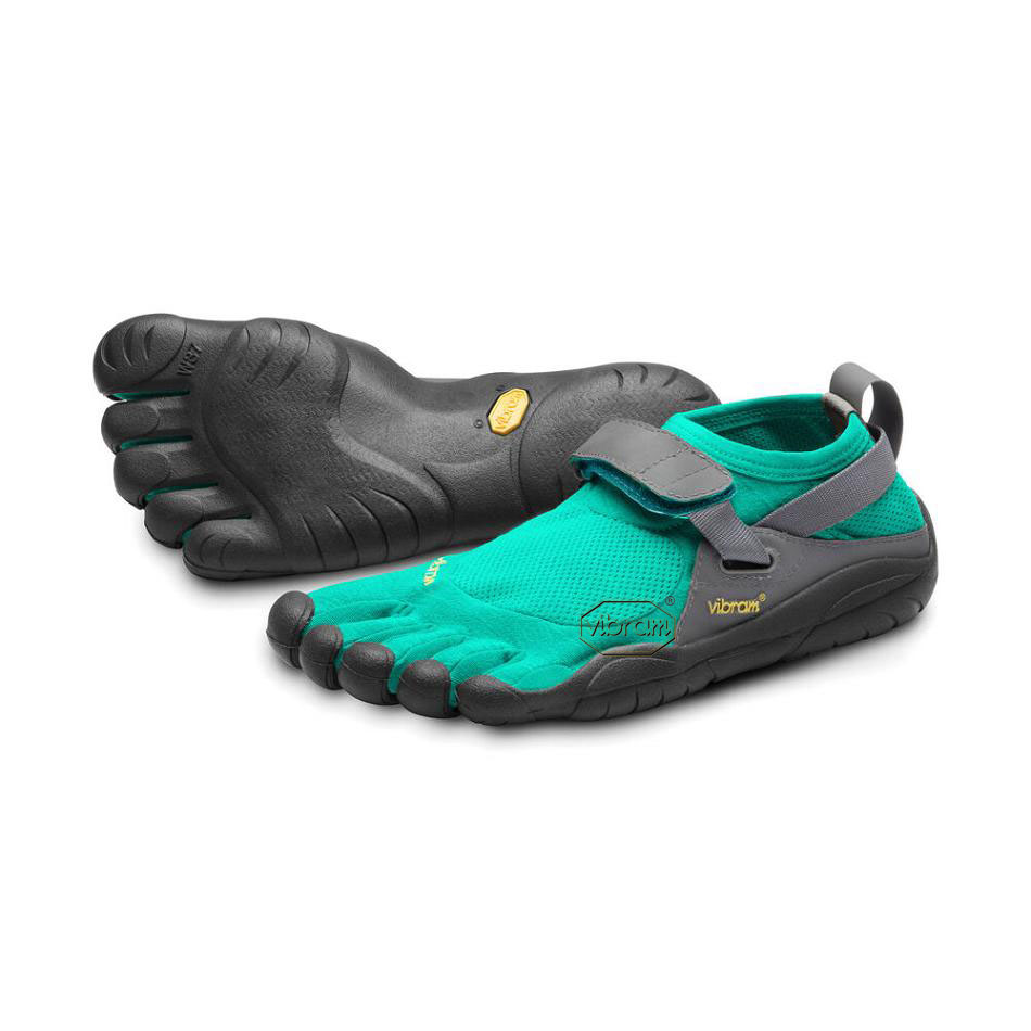 Women\'s Vibram KSO Training Shoes Blue / Green | US_Z90