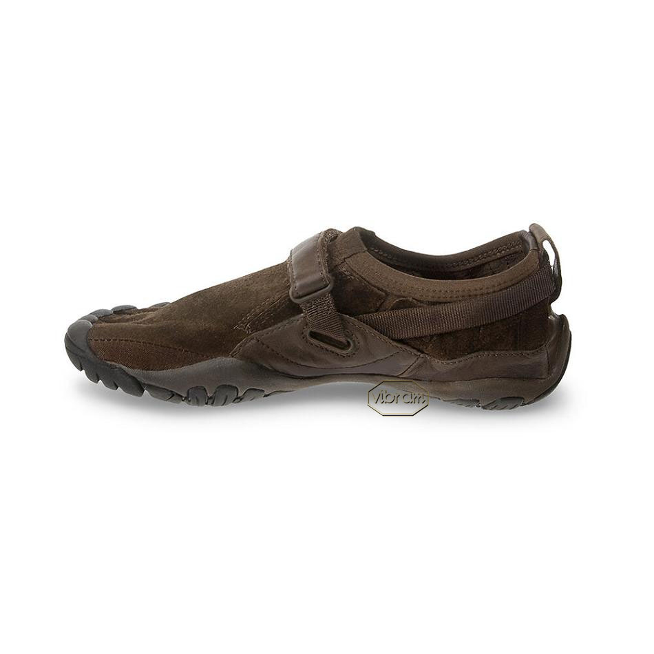 Women's Vibram KSO Trek Casual shoes Brown | US_F33