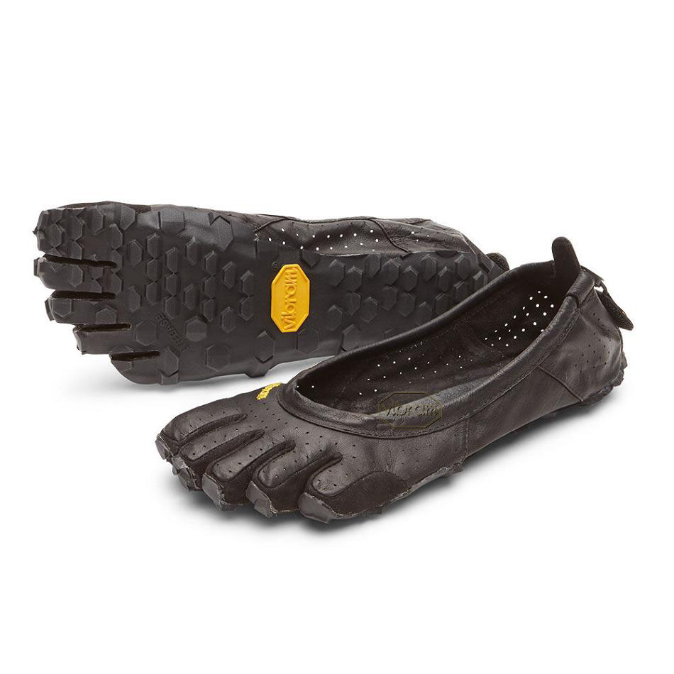 Women\'s Vibram Performa LB Casual shoes Black | US_M45