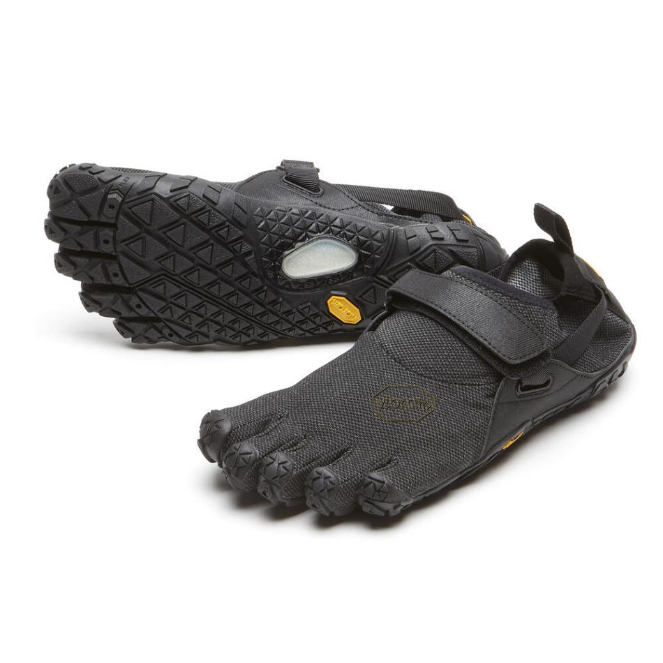 Women\'s Vibram Spyridon EVO Hiking Shoes Black | US_W71