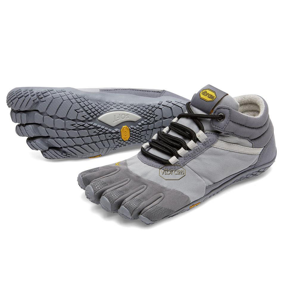 Women\'s Vibram Trek Ascent Insulated Casual shoes Grey | US_R25