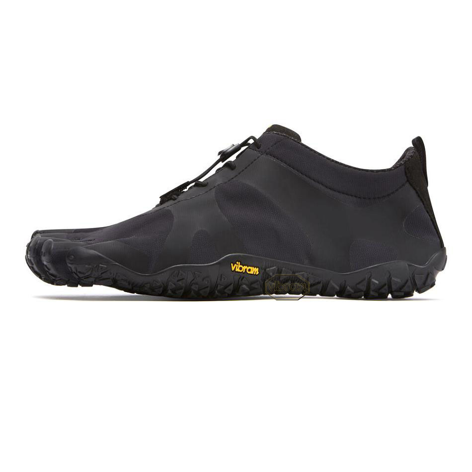 Women's Vibram V-Alpha Hiking Shoes Black | US_J60