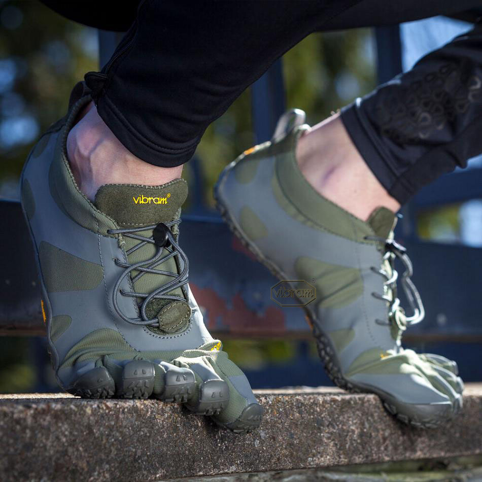 Women's Vibram V-Alpha Hiking Shoes Brown / Khaki | US_Z63