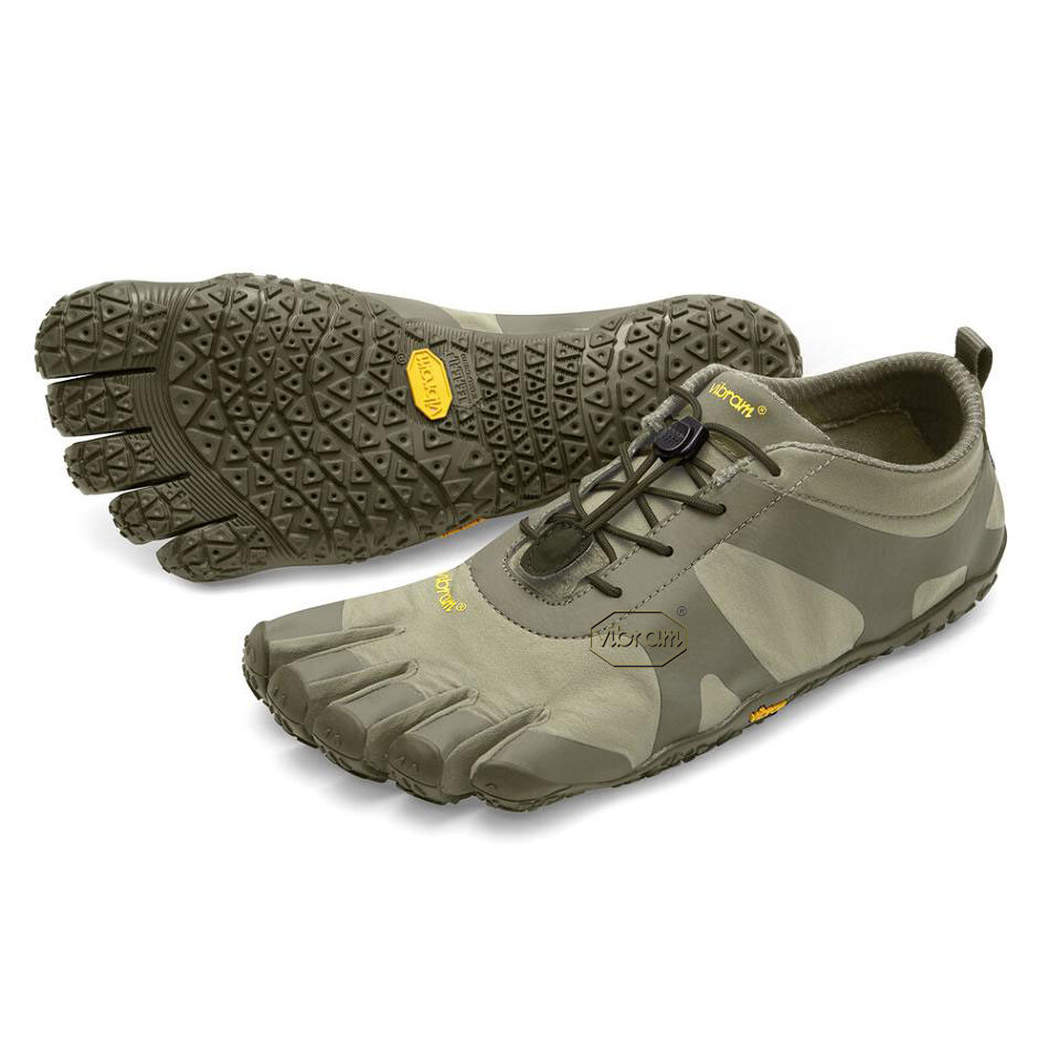 Women\'s Vibram V-Alpha Hiking Shoes Brown / Khaki | US_Z63