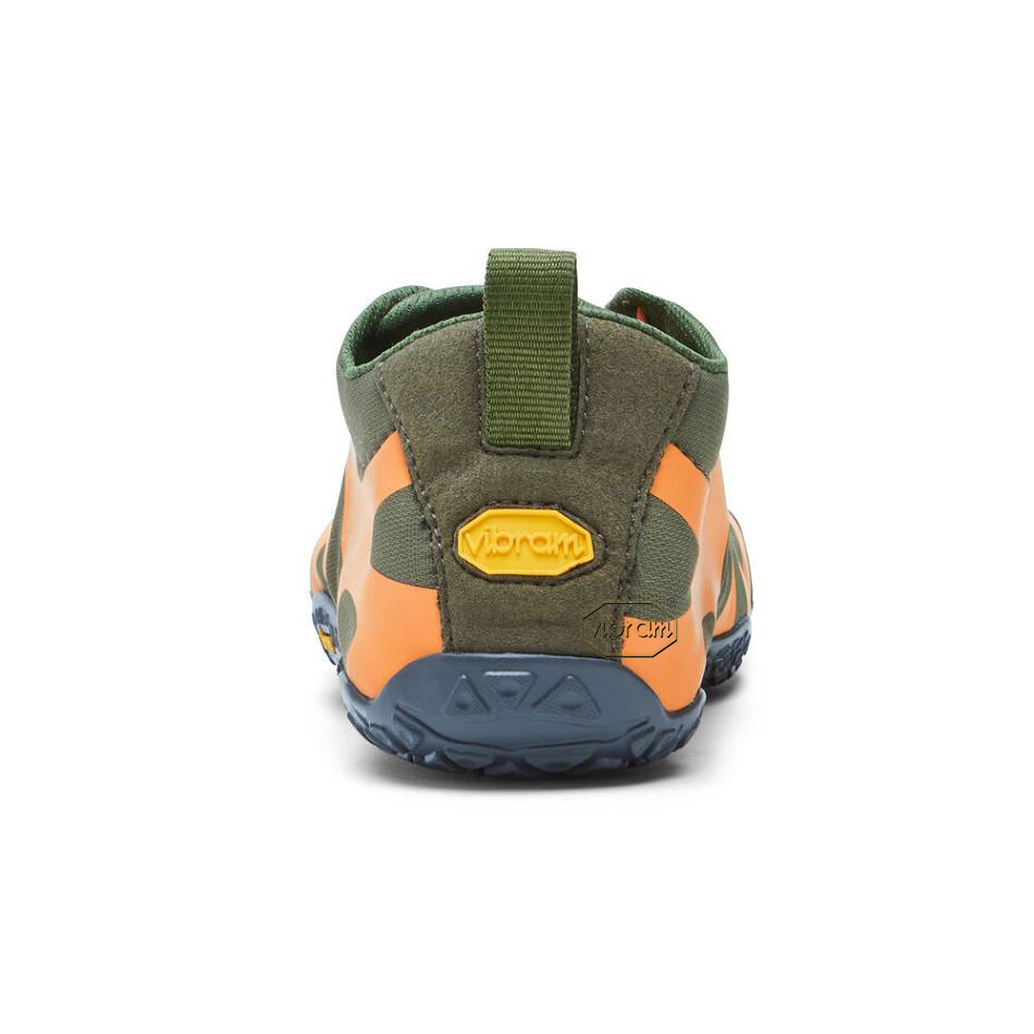 Women's Vibram V-Alpha Hiking Shoes Orange / Grey | US_K61