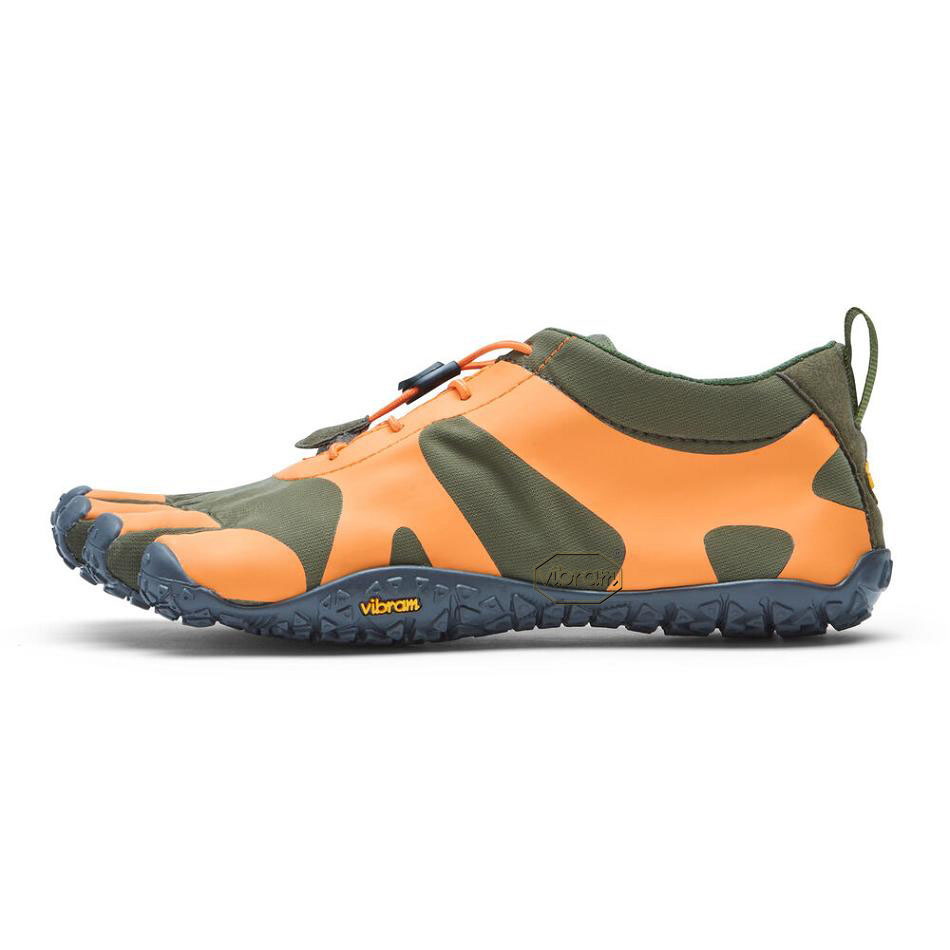 Women's Vibram V-Alpha Hiking Shoes Orange / Grey | US_K61