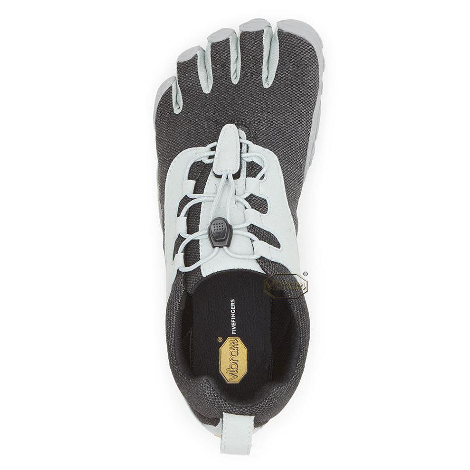 Women's Vibram V-Run Retro Running Shoes Black / Grey | US_W23