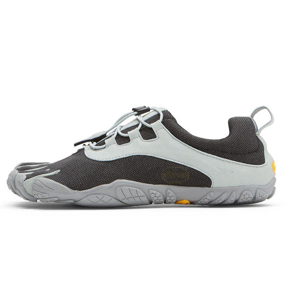 Women's Vibram V-Run Retro Running Shoes Black / Grey | US_W23